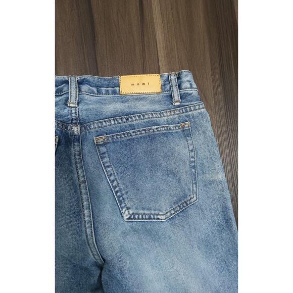 MNML dopamine button fly denim jeans Art to wear angel Mary Renaissance size 31 - Picture 6 of 6
